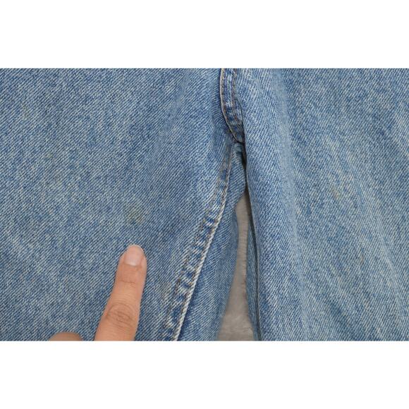 Vintage MASH 907 Made in Italy Jeans 30x26.5 High Rise Light Wash Straight Leg - Picture 12 of 12